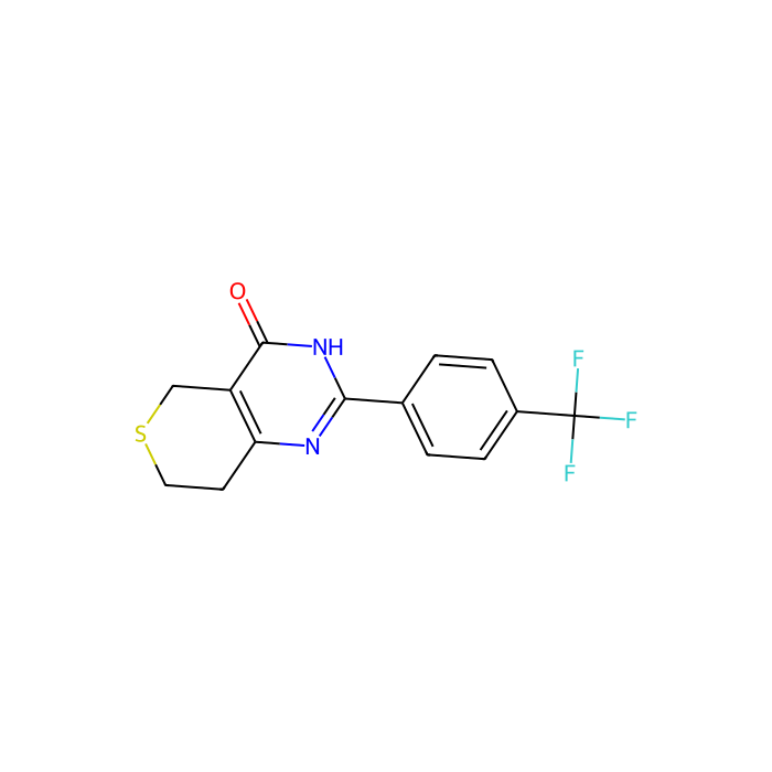 3,5,7,8-四氢-2-[4-(三氟甲基)苯基]-4H-硫代吡喃并[4,3-d]嘧啶-4-酮