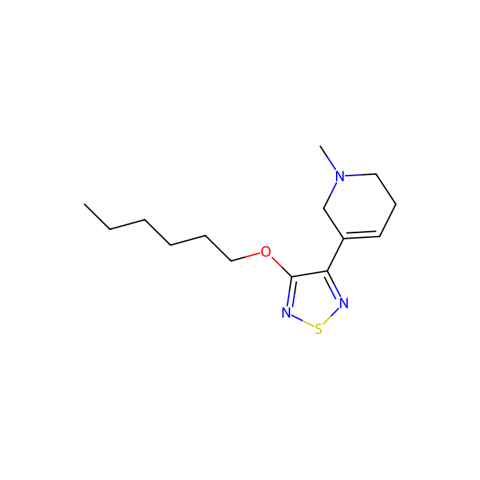占诺美林, 肌卡因乙酰胆碱受体 M1 激动剂