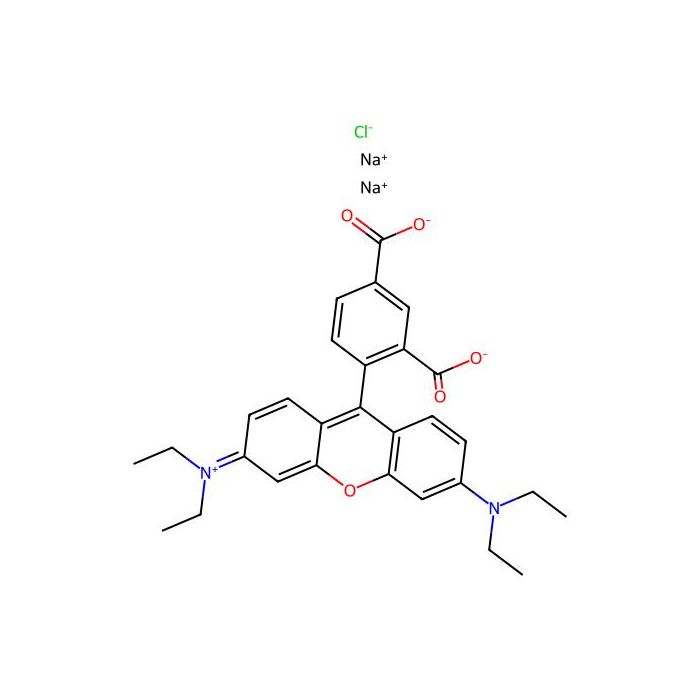 9-(2，4-二羧基苯基)-3，6-二(二乙基氨基)-呫吨鎓氯化物二钠盐