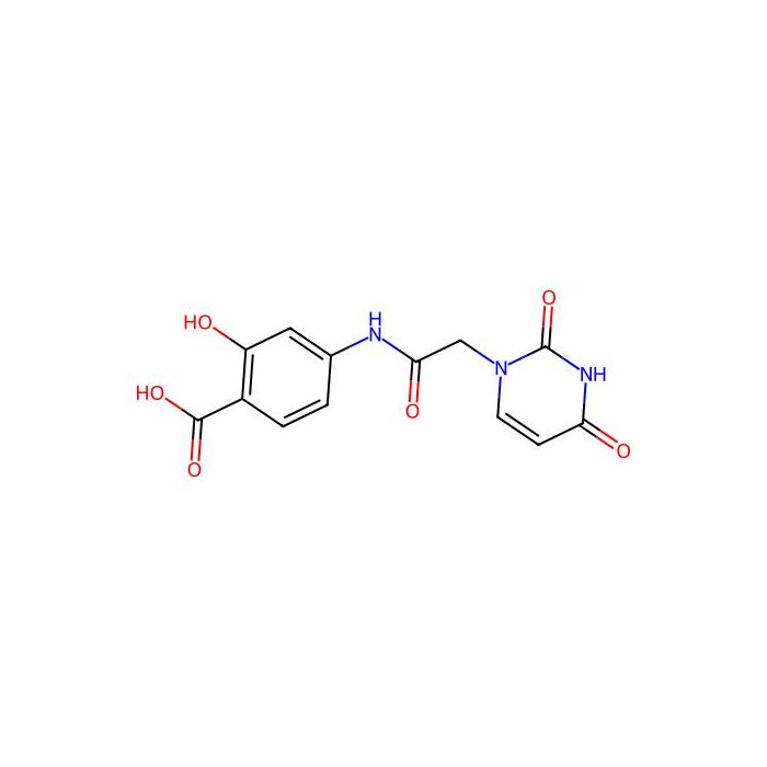 4-(2-(2，4-Dioxo-3，4-dihydropyrimidin-1(2H)-yl)acetamido)-2-hydroxybenzoic acid