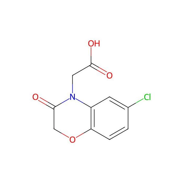 2-(6-氯-3-氧代-2H-苯并[b] [1,4]恶嗪-4(3H)-基)乙酸