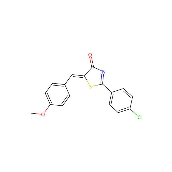 (Z)-2-(4-Chlorophenyl)-5-(4-methoxybenzylidene)-5H-thiazol-4-one
