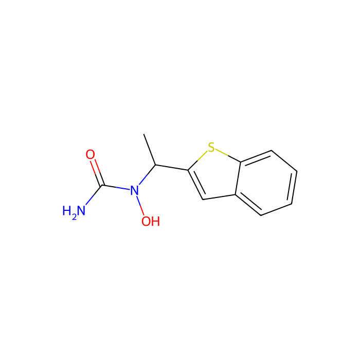 齐留通(Zileuton), 花生四烯酸 5-脂氧合酶抑制剂