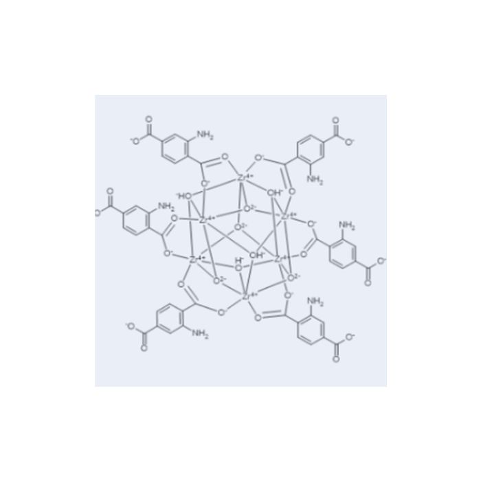 锆基MOF(UiO-66-BDC-NH₂, BDC-NH₂:Zr=0.9-1.0）