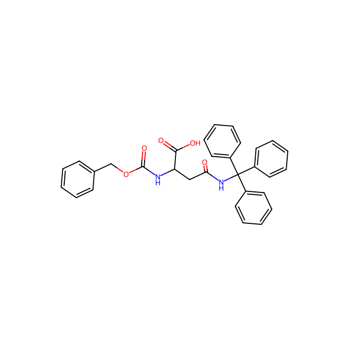 N-苄氧羰基-N'-三苯甲基-L-天冬酰胺