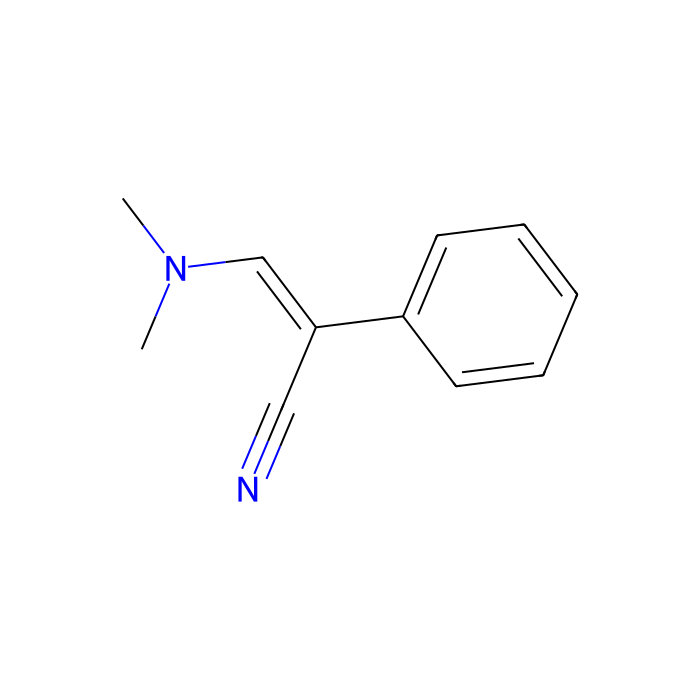 (2Z)-3-(二甲氨基)-2-苯基丙-2-烯腈