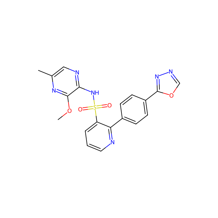 Zibotentan (ZD4054), 内皮素受体 ET-A 拮抗剂