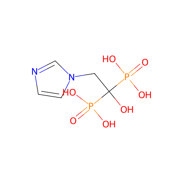 Zoledronic Acid, 二磷酸法呢醇酯合成酶抑制剂
