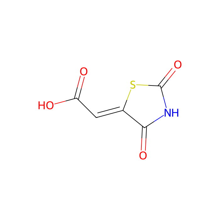 (2Z)-(2,4-二氧基-1,3-噻唑i二n-5-亚基) 乙酸