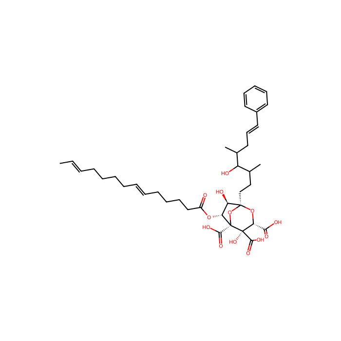 zaragozic acid B, 角鲨烯合成酶抑制剂 