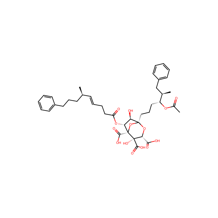 zaragozic acid C, 角鲨烯合成酶抑制剂 