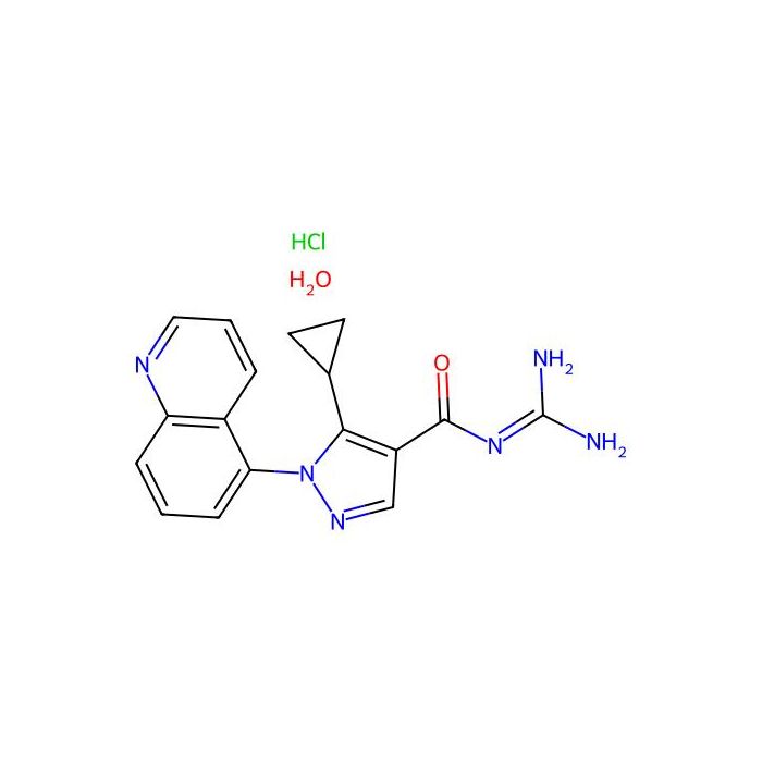 Zoniporide hydrochloride hydrate