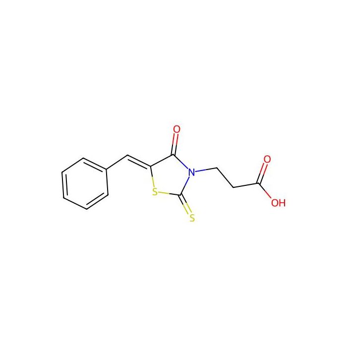 (Z)-3-(5-benzylidene-4-oxo-2-thioxothiazolidin-3-yl)propanoic acid