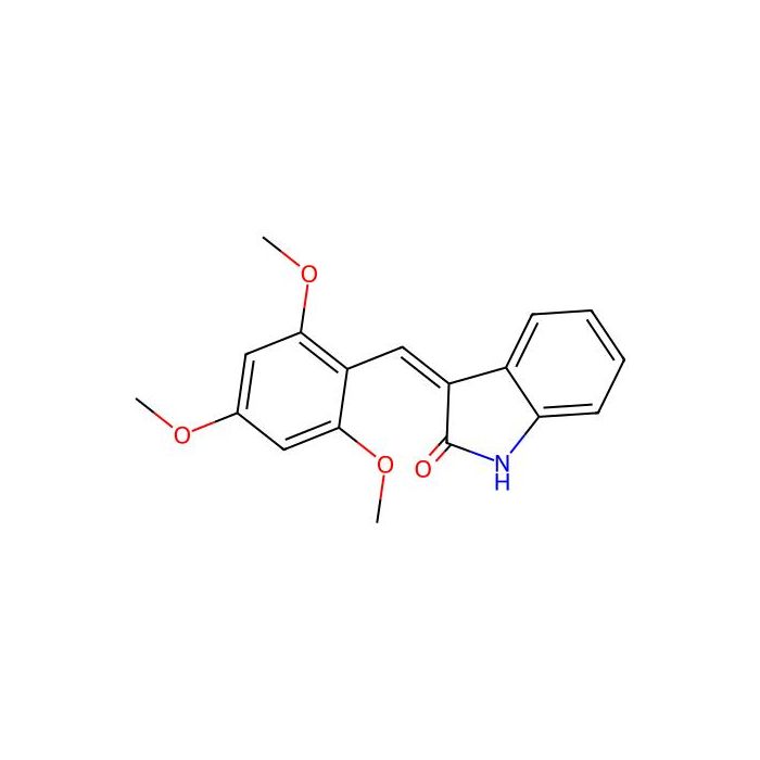 (3Z)-3-[(2,4,6-trimethoxyphenyl)methylidene]-1H-indol-2-one