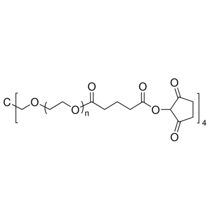 4arm-PEG20K-琥珀酰亚胺戊二酸酯