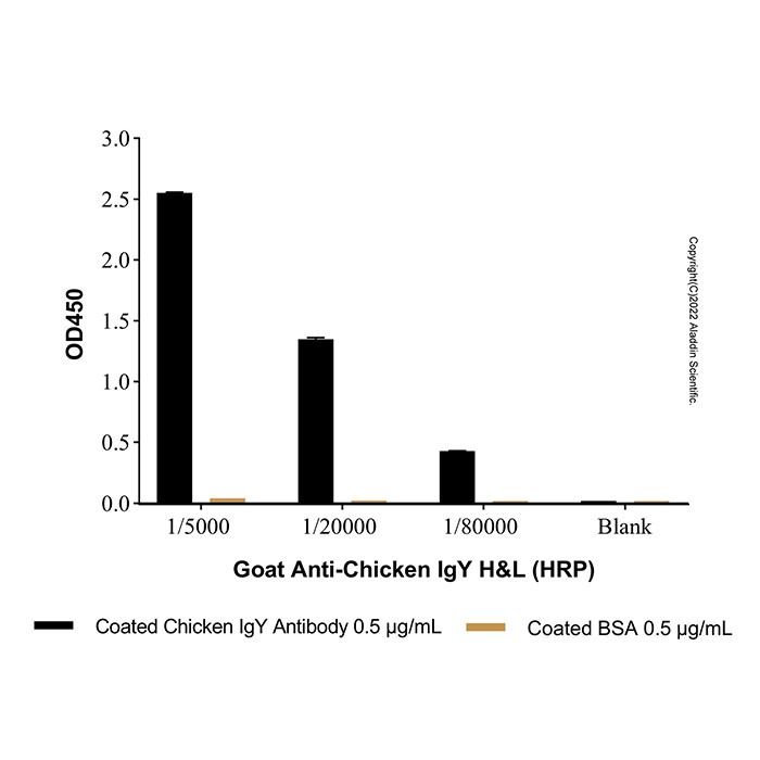 Goat Anti-Chicken IgY H&L (HRP)