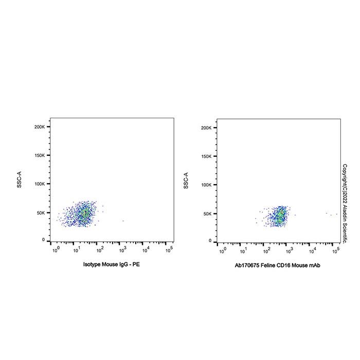 Feline CD16 Mouse mAb