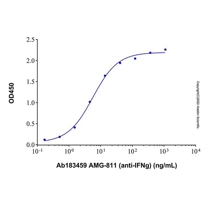 AMG-811 (anti-IFNg), 伽马干扰素抑制剂