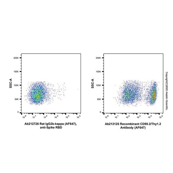 Rat IgG2b-kappa (AF647), anti-Spike RBD