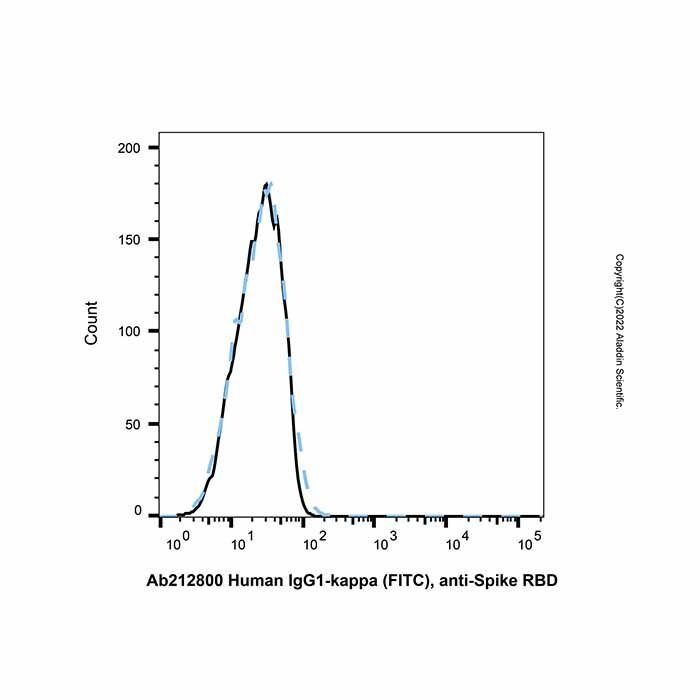 Human IgG1-kappa (FITC), anti-Spike RBD