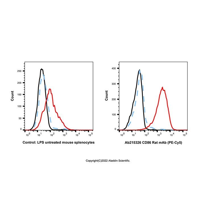 CD86 Rat mAb (PE-Cy5)