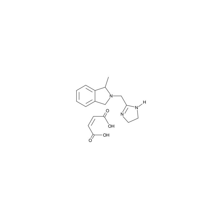 BRL 44408 maleate salt, α 2A 肾上腺素受体拮抗剂；α 2B 肾上腺素受体拮抗剂；α 2C 肾上腺素受体拮抗剂