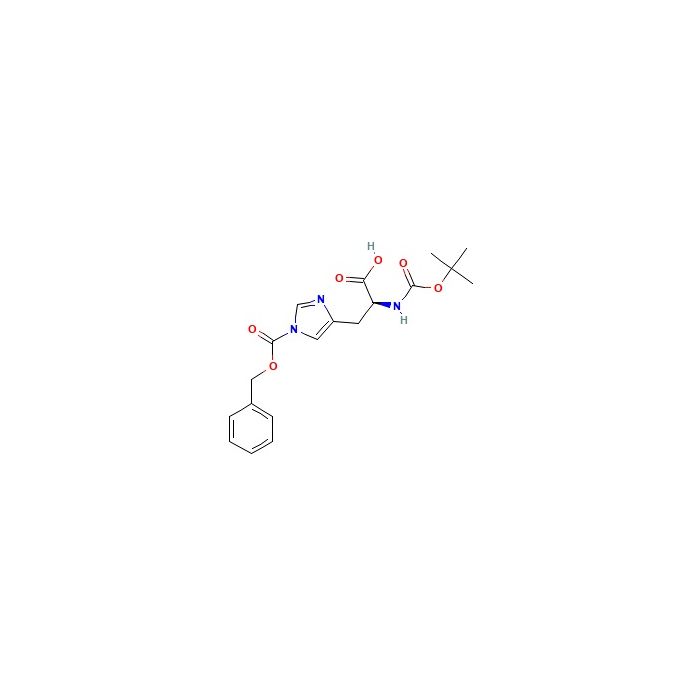 N-(叔丁氧基羰基)-N'(苄氧羰基)-L-组氨酸