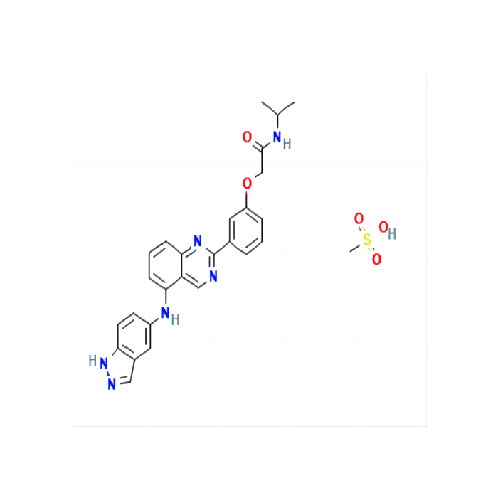 Belumosudil (mesylate), Rho- 相关蛋白激酶抑制剂