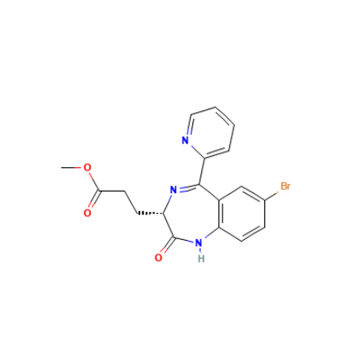 （3S）-7-溴-2，3-二氢-2-氧代-5-（2-吡啶基）-1H-1，4-苯并二氮卓-3-丙酸甲酯