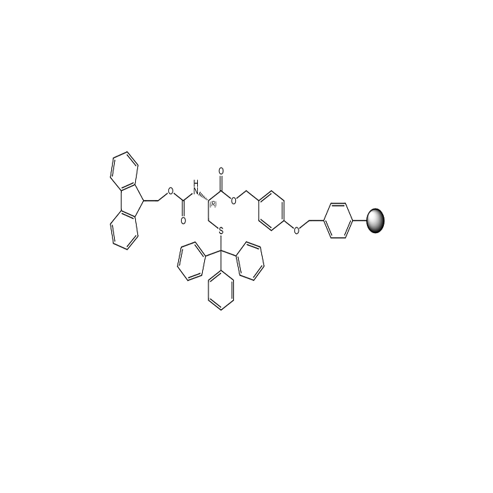 Fmoc-Cys(Trt)-Wang resin