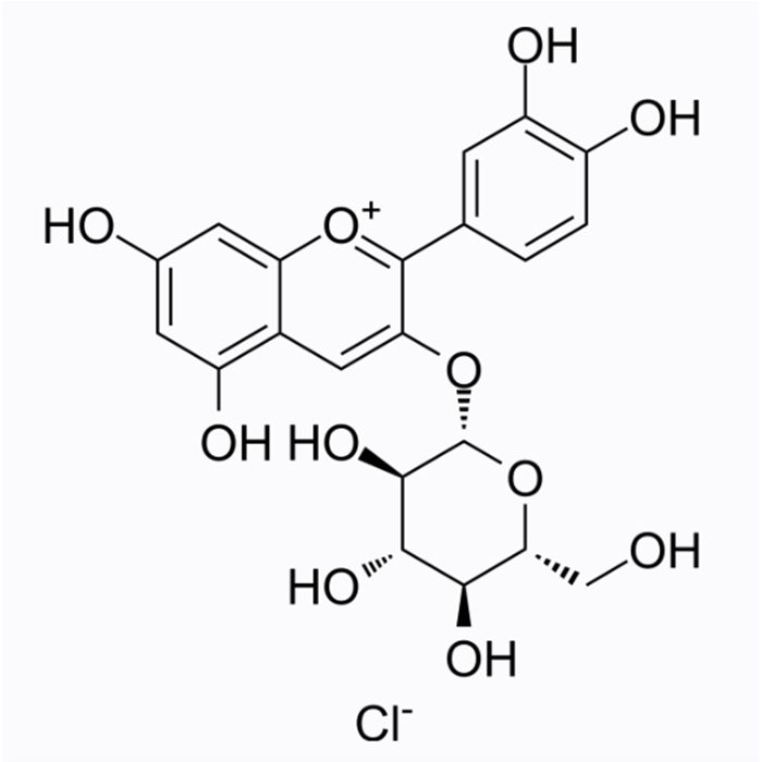 矢车菊素-3-O-葡萄糖苷