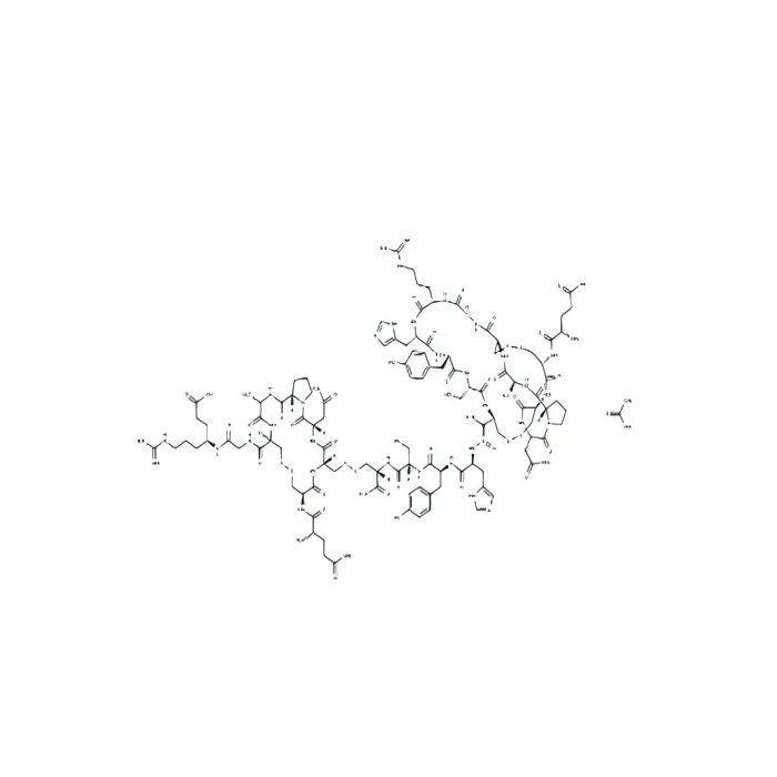 α-芋螺毒素GI醋酸盐, 烟碱乙酰胆碱受体 α1 亚基拮抗剂
