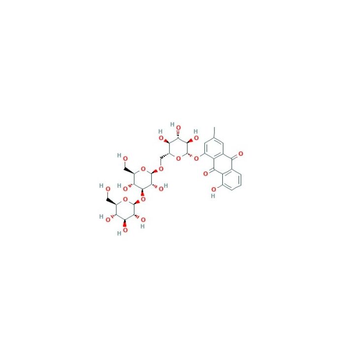 大黄酚-1-O-β-三葡萄糖苷