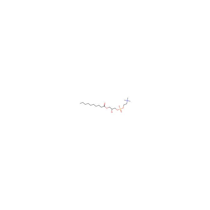 1-癸酰基-2-羟基-sn-甘油-3-磷酸胆碱