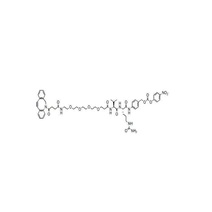 DBCO-PEG4-Val-Cit-PAB-PNP