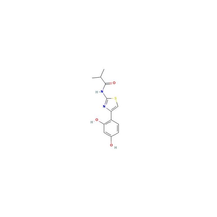 N-(4-(2,4-二羟基苯基)噻唑-2-基)异丁酰胺