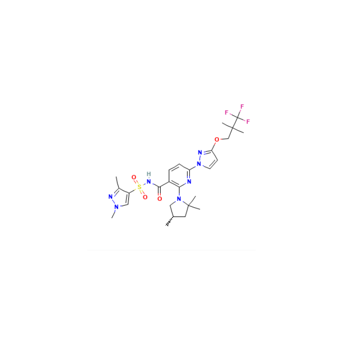 Elexacaftor (VX-445), 囊性纤维化跨膜传导调节器正调节器