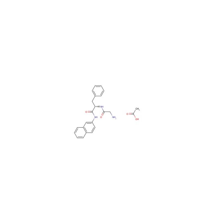 (S)-2-(2-氨基乙酰氨基)-N-(萘-2-基)-3-苯基丙酰胺 醋酸盐