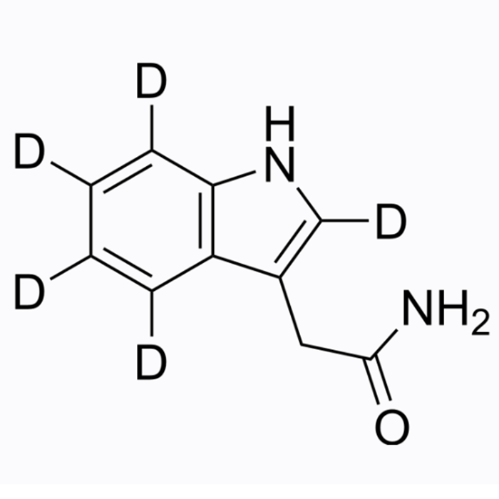 1H-吲哚-d5-3-乙酰胺