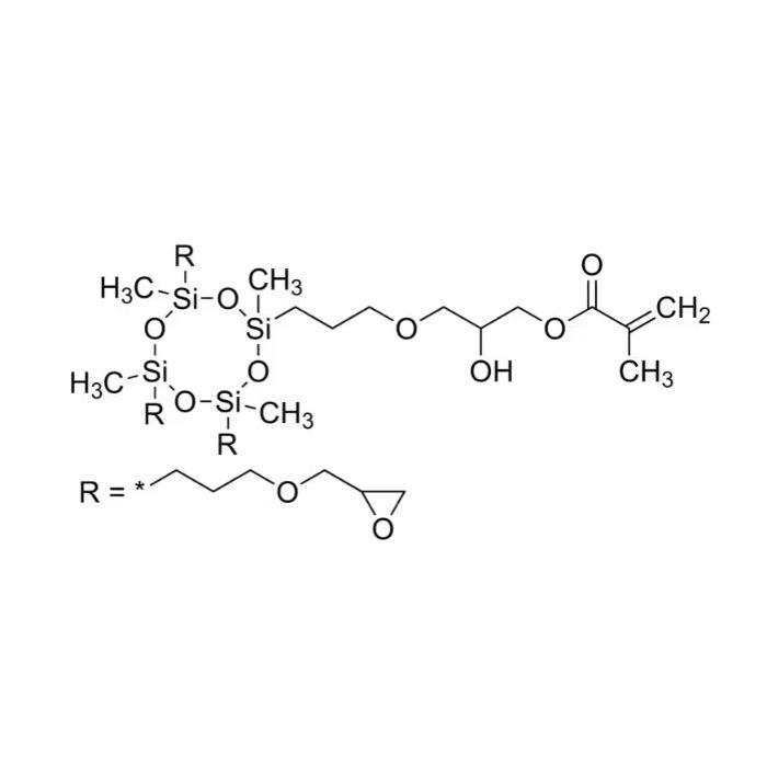 2-羟基-3-{3-[2,4,6,8-四甲基-4,6,8-三(丙基缩水甘油醚)-2-环四硅氧烷基]丙氧基}甲基丙烯酸丙酯