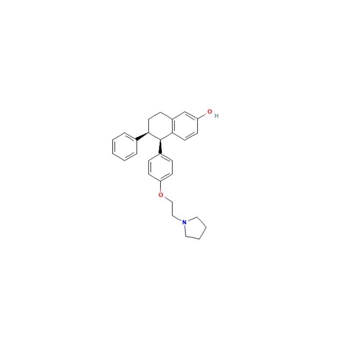 拉索昔芬, 雌激素受体-α的激动剂；雌激素受体-β的激动剂