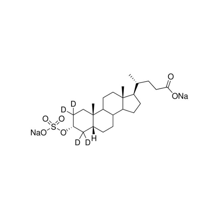 石胆酸-2,2,4,4-d₄ 酸性3-硫酸二钠盐