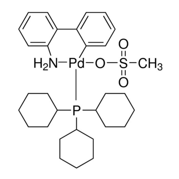 甲烷磺酰（三环己基膦）（2''-氨基-1,1''-联苯-2-基）钯（II）