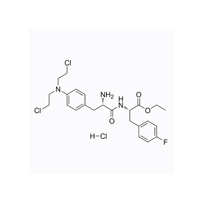 Melflufen hydrochloride, DNA 交联剂