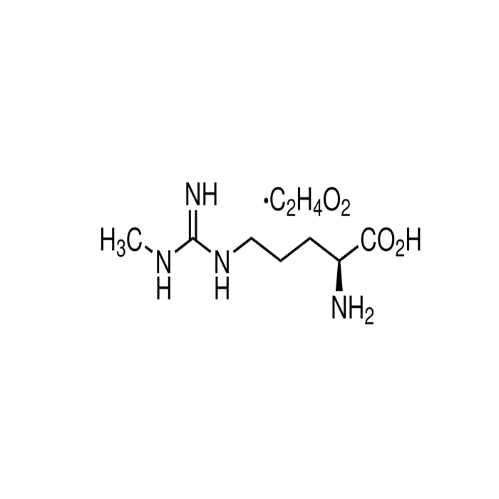 NG-单甲基-L-精氨酸乙酸盐, 一氧化氮合酶抑制剂