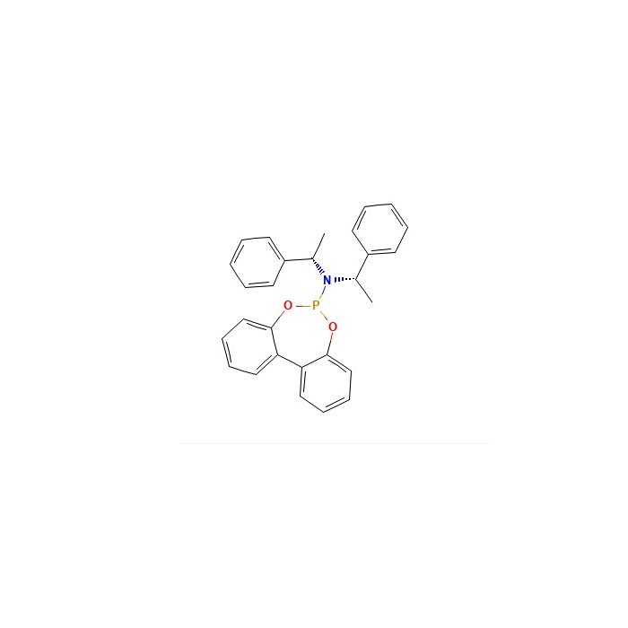 N,N-双-((S)-1-苯乙基)二苯并[d, f][1,3,2]二氧杂磷苯-6-胺