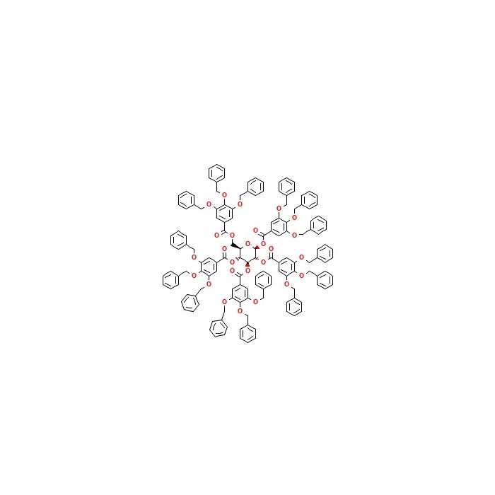 1,2,3,4,6-五-O-（3,4,5-三-O-苄基没食子酰基）-β-D-吡喃葡萄糖