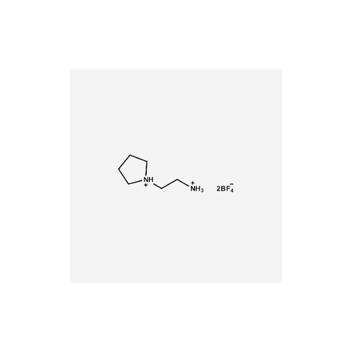 2-吡咯烷-1-鎓-1-基乙基四氟硼酸铵