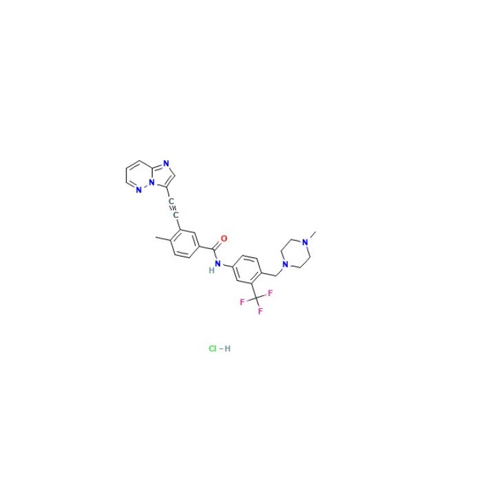 Ponatinib hydrochloride, Bcr/Abl 融合蛋白抑制剂