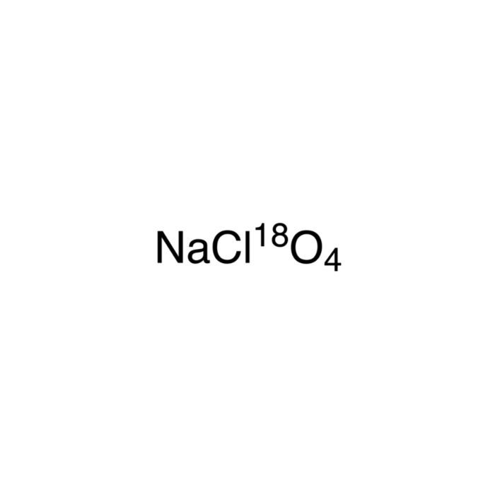 高氯酸钠-(¹⁸O₄,98%)100 µg/mL水溶液